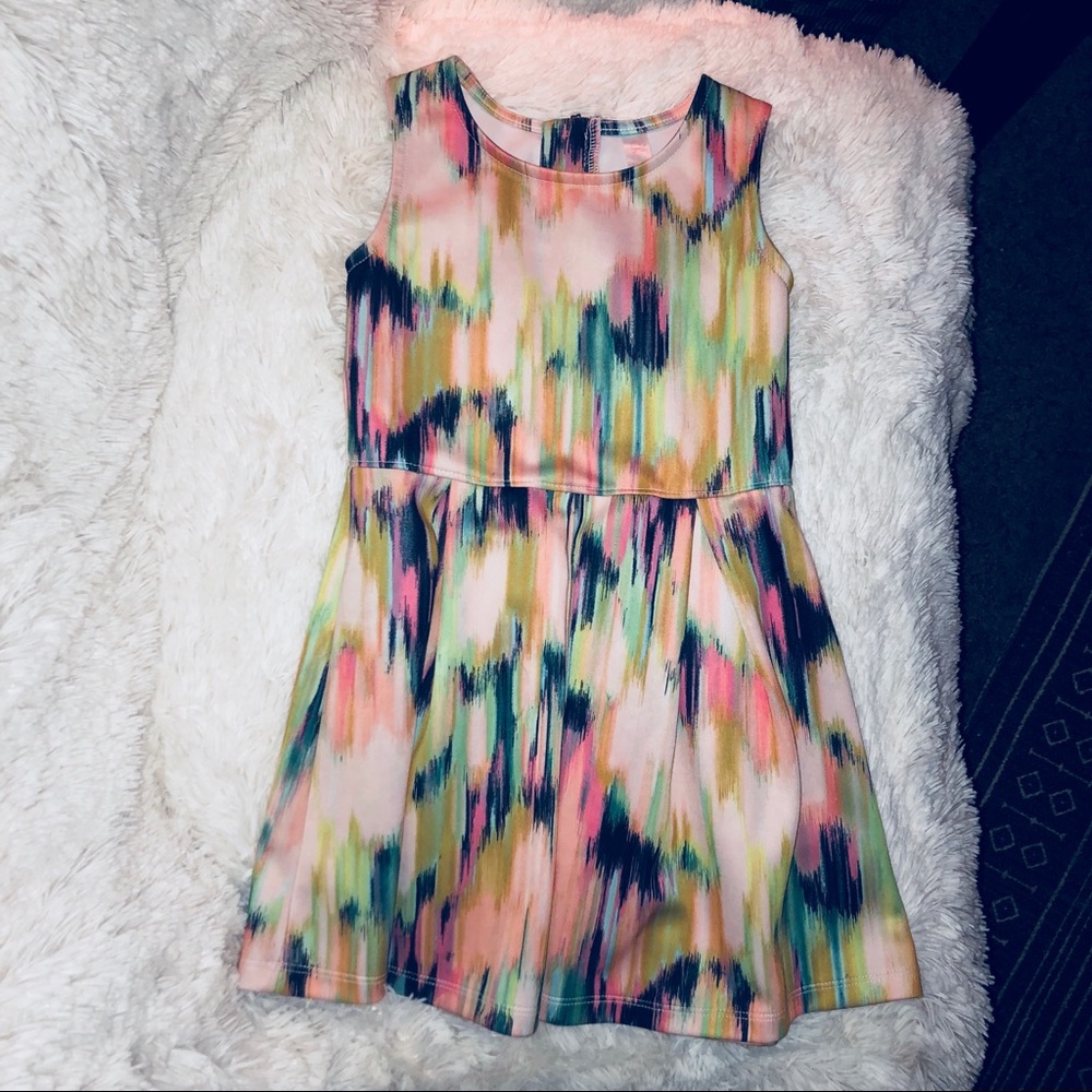 “Raining Blur of Colors” Dress *Girls XS* 👧🏼👗